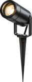 EAMON - 230V IP65 GU10 Polycarbonate Spike light - Black