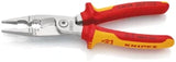 KNIPEX - KN 1386200SB - Pliers for Electrical Installation insulated with multi-component grips, VDE-tested chrome-plated 200 mm