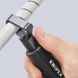 KNIPEX - KN 1630135SB - Stripping Tool for spiral cutting shock-resistant plastic body 135 mm