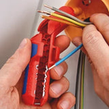 KNIPEX - KN 169501SB - ErgoStrip® Universal Stripping Tool for right-handers 135 mm
