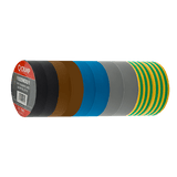 Q-Crimp - 10 Pack Mixed Phase Colours PVC Tape