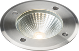 Knightsbridge - 230V IP65 6W LED Stainless Steel Recessed Ground Light 3000K - LDGL6