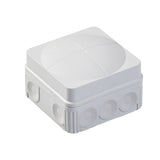 Wiska -   76 x 76 x 51mm Polypropylene Junction Box IP66   Light Grey COMBI 108 LG