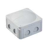 Wiska -  110 x 110 x 66mm Polypropylene Junction Box IP66/IP67  Empty Light Grey COMBI 607 LG