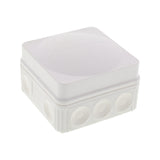 Wiska -  76 x 76 x 51mm Polypropylene Junction Box IP66  Empty  White COMBI 108 WH