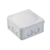 Wiska -  140 x 140 x 82mm Polypropylene Junction Box IP66/IP67  5-Pole Terminal Light Grey COMBI 1010/5 LG