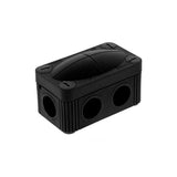 Wiska -  85 x 49 x 51mm Polypropylene Junction Box IP66/IP67 Empty Black COMBI 206 BK