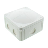 Wiska -  110 x 110 x 66 mm Polypropylene Junction Box IP66/IP67 White COMBI 607/5 WH