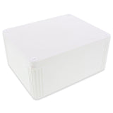 Wiska -  200 x 160 x 94 mm Polypropylene Junction Box IP66/IP67 Plain Sided Empty White COMBI 1610 PL WH