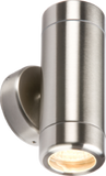 Knightsbridge - IP65 Stainless Steel Up and Down Light GU10 Fitting