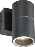 Knightsbridge - 230V IP54 GU10 Fixed Single Wall Light - Anthracite