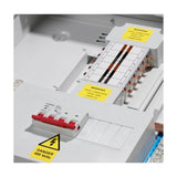 FuseBox - 4 Way 125A 4P TPN Main Switch Three Phase Distribution Board TPN04FB 3