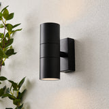 Forum - ZN-20941-BLK-65 - Leto 2 Light Up and Down IP65 Outdoor Wall Light – Black