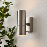 Forum -  ZN-20941-SST-65 - Leto 2 Light Up and Down IP65 Outdoor Wall Light – Stainless Steel