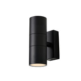 Forum - ZN-20941-BLK-65 - Leto 2 Light Up and Down IP65 Outdoor Wall Light – Black