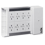 Hager - KLDS8 - 8-Way Klik Lighting Distribution Unit, 4-Pole, 16A