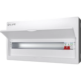 Live Electrical - LSMC24S-SP - SRN - Double Pole Busbar Consumer Unit - Type 2 SPD - 21 Way