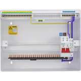 Live Electrical - LSMC24S-SP - SRN - Double Pole Busbar Consumer Unit - Type 2 SPD - 21 Way