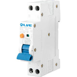 Live Electrical - RNC106B-030N - SRN - 6A - 1P+N 6kA B Curve 30mA Bi-Directional Type A RCBO