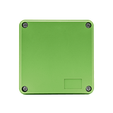 Q-Crimp - 100 x 100 x 50mm Earthing Box c/w Safety Label
