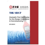 TIS - TIS 1817 - Fire Alarm Certificate Book