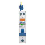 Live Electrical - AMR110B-030 - Single Module Double Pole Bi-Directional B Curve 30mA Type A mini RCBO - 10A