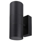 Forum - ZN-20941-BLK-65 - Leto 2 Light Up and Down IP65 Outdoor Wall Light – Black