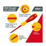 Screwdriver Set SoftFinish® Electric - Wiha - 6PC VDE Screwdriver Set