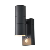 Forum - ZN-29179-ANTH-65 - Leto IP65 Outdoor Wall Light with PIR Sensor - Anthracite