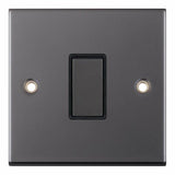 Selectric 1 Gang 2 Way Switch 5M Black Nickel