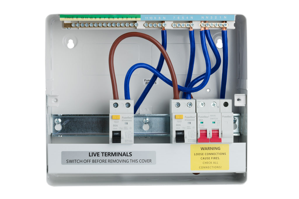 How To Wire A Garage Consumer Unit? Wiring RCD In Garage CU