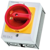Timeguard 3 Pole 20A Weathersafe Rotary Isolator Switch - IS3N-20