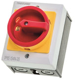 Timeguard - 4 Pole 20A Weathersafe Rotary Isolator Switch - IS4N-20