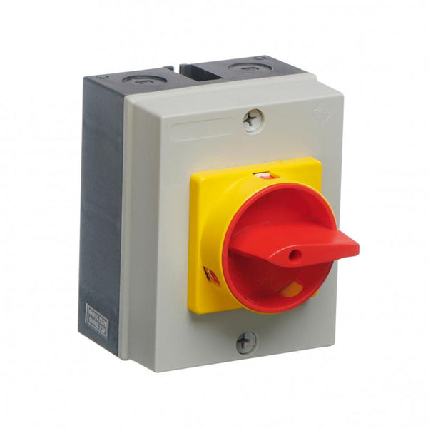 Europa Components - 20A 4 Pole Rotary Isolator LB204P