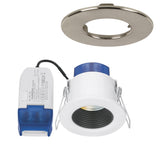 Aurora - R6 Fixed 6W Fire Rated LED Colour & Wattage Switchable 3000K-5700K Downlight AU-R6CWSBF
