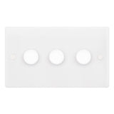 Selectric Smooth 3 Gang Dimmer 400w SSL511