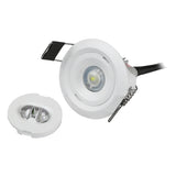 NVC - Syracuse 1W LED Non-Maintained Recessed Downlighter NSY1/NM3